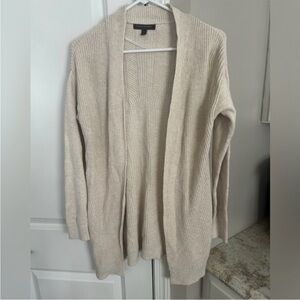 Banana Republic Beige Long Sleeved Cardigan Sweater, Small